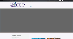 Desktop Screenshot of cristodepoder.org